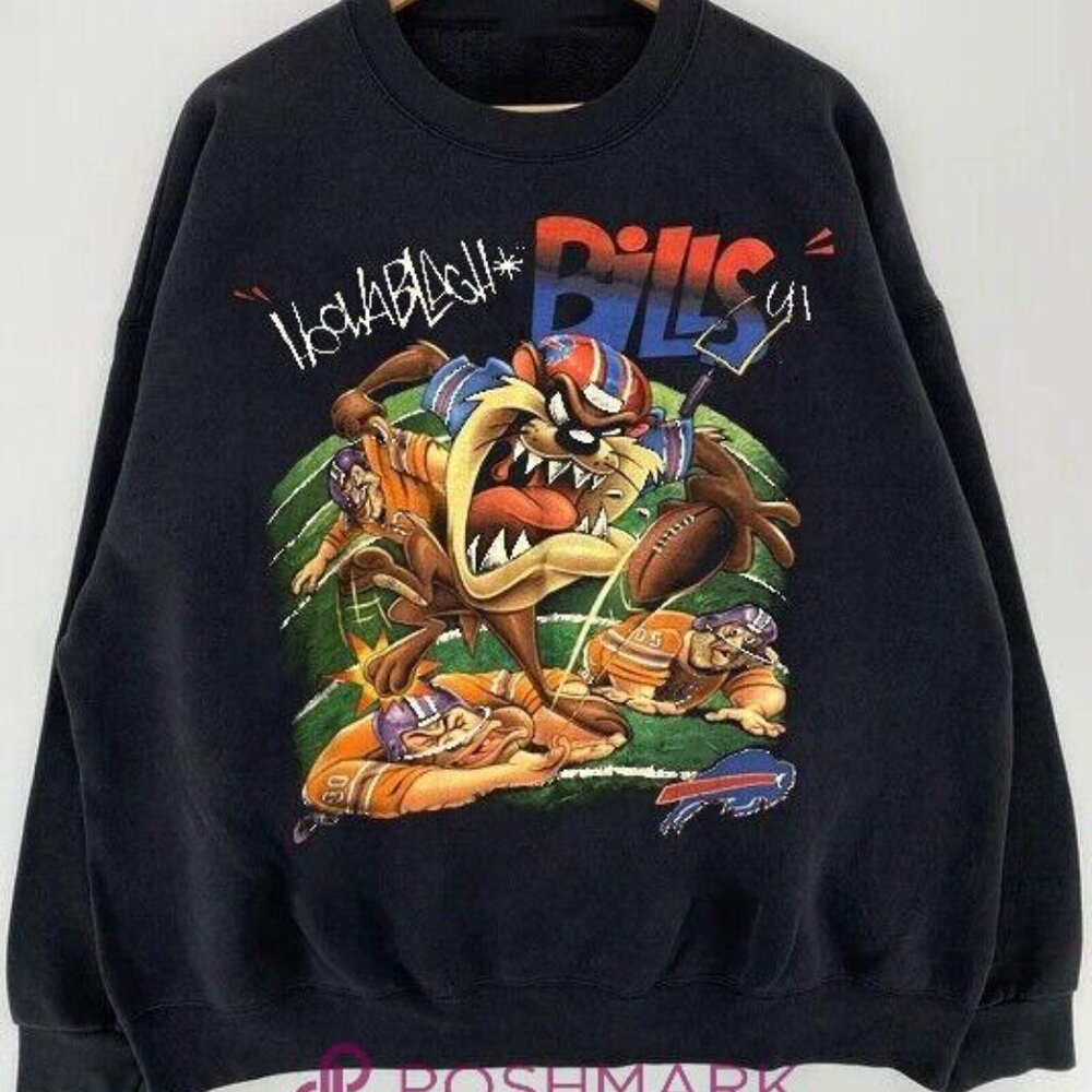 Buffalo Bills Taz graphic Crewneck Sweatshirt shirt luismercado3533